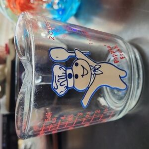 Vintage Pillsbury Doughboy Poppin Fresh 2 Cup Measuring Glass Anchor Hocking